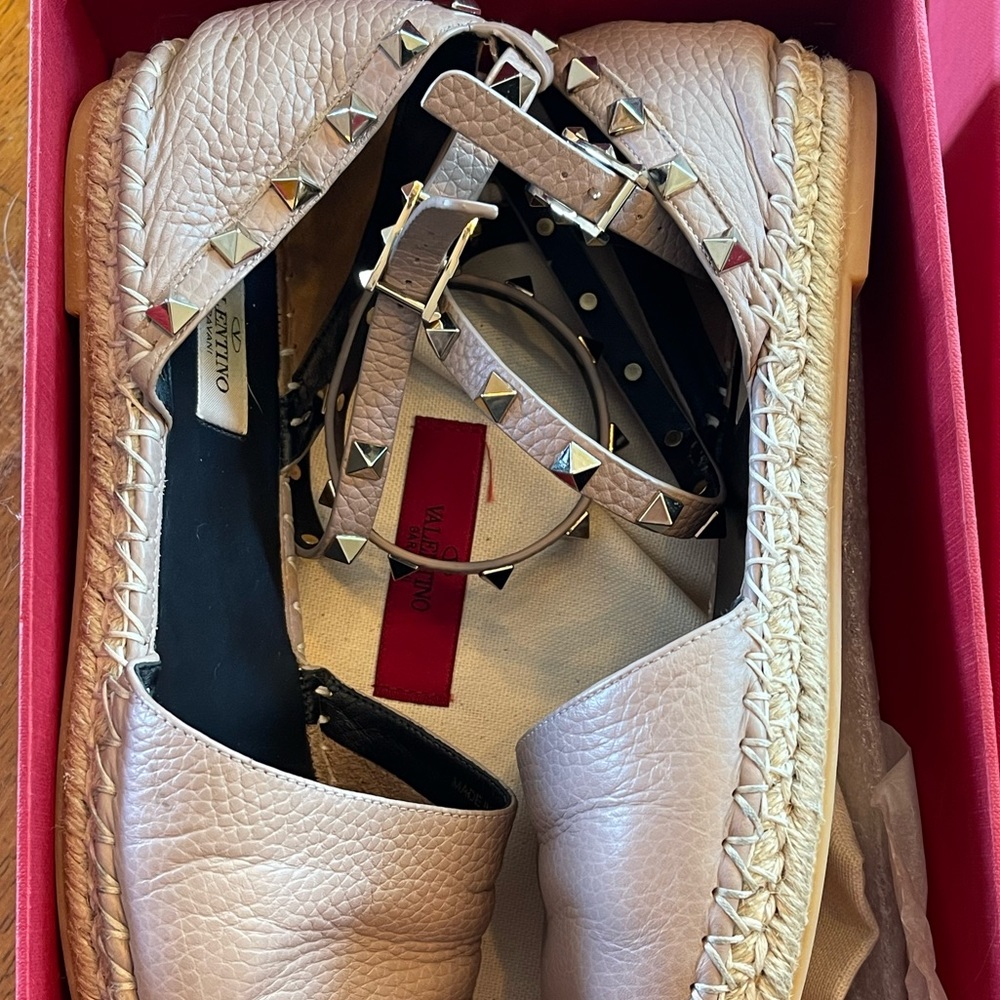 Valentino rockstud espadrilles